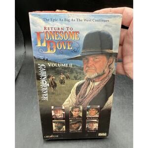 Return to Lonesome Dove (VHS, 1993) The Complete 5 1/2 Hour Epic SEALED NEW